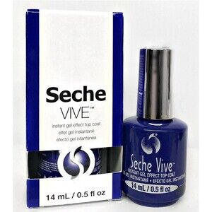 Seche Vive Gel Effect Top Coat Nail Polish 14ml/0.5oz